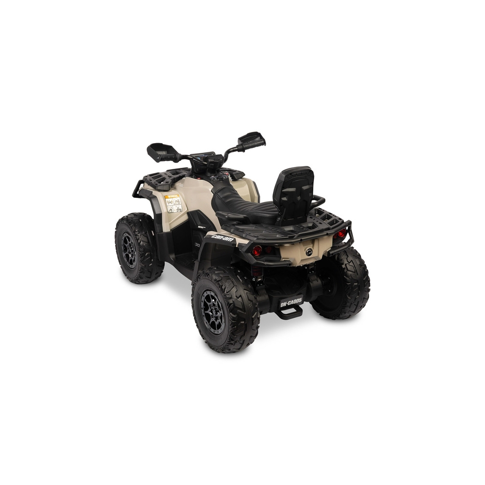 Elektrinis keturratis Toyz Can-Am Outlander, Khaki-Elektromobiliai vaikams, Keturračiai ir bagiai-e-vaikas