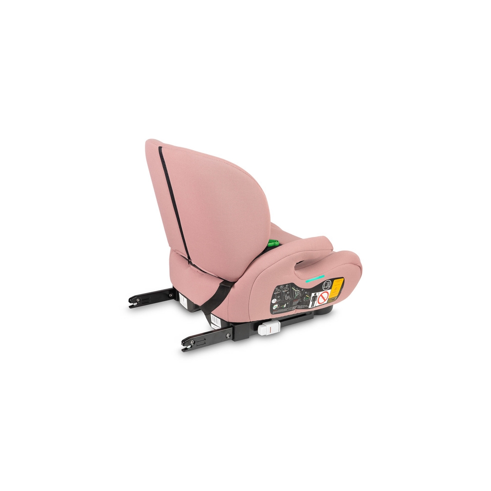 Automobilinė kėdutė IRBIS I-SIZE 125-150cm, Pink-Automobilinės kėdutės, 15-36 kg-e-vaikas