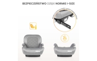 FOTELIK IRBIS I-SIZE BLACK (125-150)