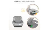 FOTELIK IRBIS I-SIZE BLACK (125-150)