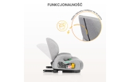 FOTELIK IRBIS I-SIZE BLACK (125-150)