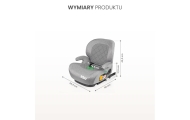 Automobilinė kėdutė IRBIS I-SIZE 125-150cm, Black-Automobilinės kėdutės, 15-36 kg-e-vaikas
