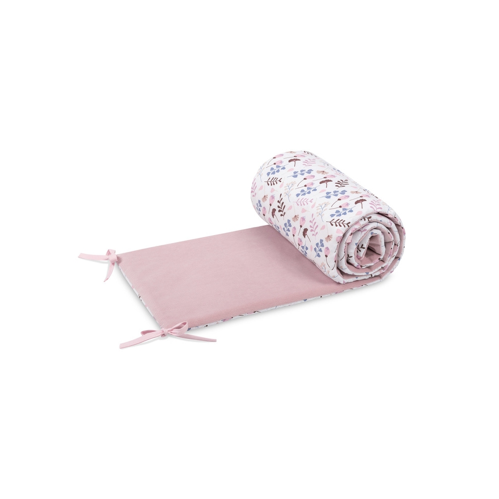 VELVET TWIGS PINK lovelės apsauga-Miegui, Patalynė vaikams ir kūdikiams, Lovytės apsaugos-e-vaikas