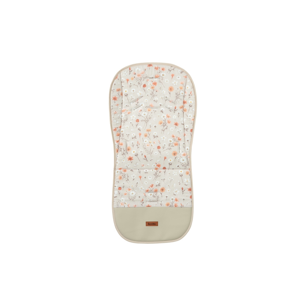 „DELUXE VELVET BLOOM“ VEŽIMĖLIO ĮKLOTAS, SMĖLIO SPALVOS-Vaikiški vežimėliai, Vežimėlių priedai, Čiužinukai ir pagalvėlės-e-vaika