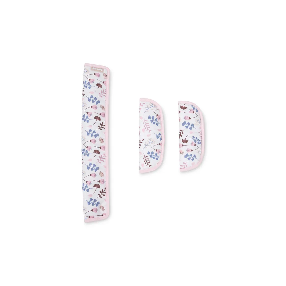 DELUXE VELVET TWIGS PINK vežimėlio įklotas-Vaikiški vežimėliai, Vežimėlių priedai, Čiužinukai ir pagalvėlės-e-vaikas