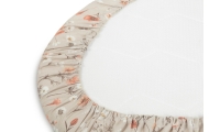 PRZEŚCIERADŁO DO WÓZKA BAWEŁNA BLOOM BEIGE 35X75