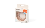 825/04 Silikoninis kramtukas „Ring“, smėlio spalvos-Žaislai, Kūdikiams, Barškučiai, kramtukai-e-vaikas