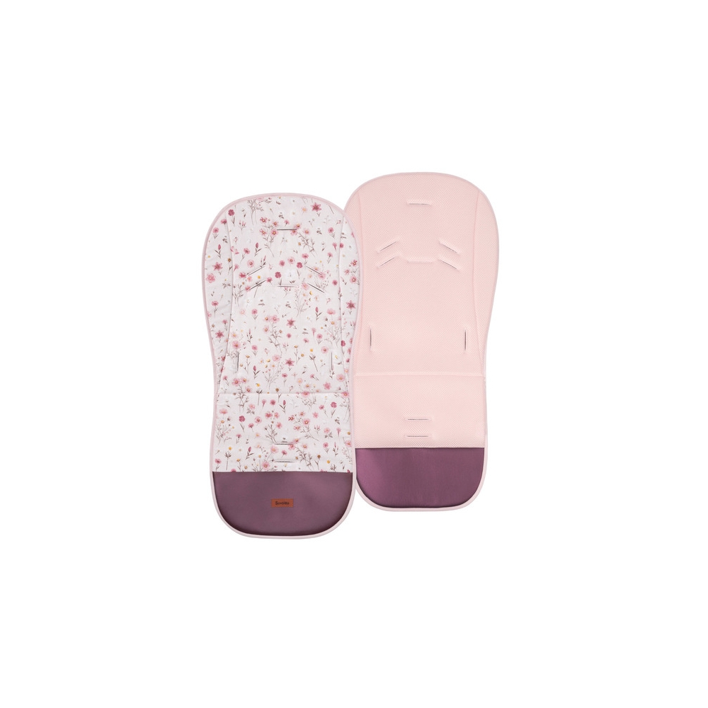 3D BLOOM PINK vežimėlio įklotas-Vaikiški vežimėliai, Vežimėlių priedai, Čiužinukai ir pagalvėlės-e-vaikas
