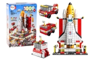 Konstruktorius Kosminė raketa 6-in-1 Kosmosas ir transporto priemonės, 1000 dalių-Žaislai, Konstruktoriai, Lego, statybiniai blo