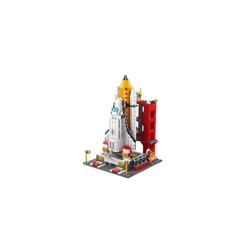Konstruktorius Kosminė raketa 6-in-1 Kosmosas ir transporto priemonės, 1000 detalių-Žaislai, Konstruktoriai, Lego, statybiniai b