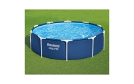 Basen Ogrodowy Stelażowy Z Pompą Niebieski 305 cm x 76 cm Bestway 56679