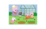 Puzzle - 4w1 (12,15, 20, 24) - Wspomnienia z wakacji - Świnka Peppa - Trefl 34359