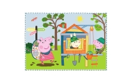 Puzzle - 4w1 (12,15, 20, 24) - Wspomnienia z wakacji - Świnka Peppa - Trefl 34359