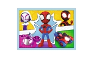 Puzzle - 4w1 (12, 15, 20, 24) - Ekipa Spiday"a - Trefl 34611