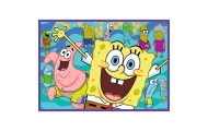 Puzzle - 4x250 - Szalony świat Sponge Boba - Trefl 13342