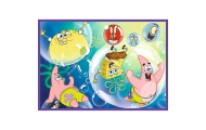 Puzzle - 4x250 - Szalony świat Sponge Boba - Trefl 13342