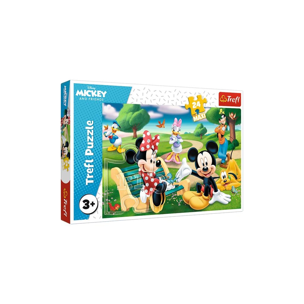 Puzzle - 24 Maxi - Myszka Miki w gronie przyjaciół - Disney - Trefl 14344
