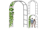 Pergola Ogrodowa Metalowa Na Rośliny Podpora Do Pnączy Łuk 240x140 cm