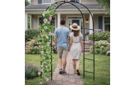 Pergola Ogrodowa Metalowa Na Rośliny Podpora Do Pnączy Łuk 240x140 cm