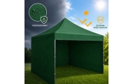 Namiot Ogrodowy Ekspresowy Pawilon Handlowy Cateringowy Zielony 3x3M