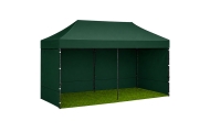 Namiot Ekspresowy Ogrodowy Cateringowy Pawilon Handlowy Zielony 3x6 M