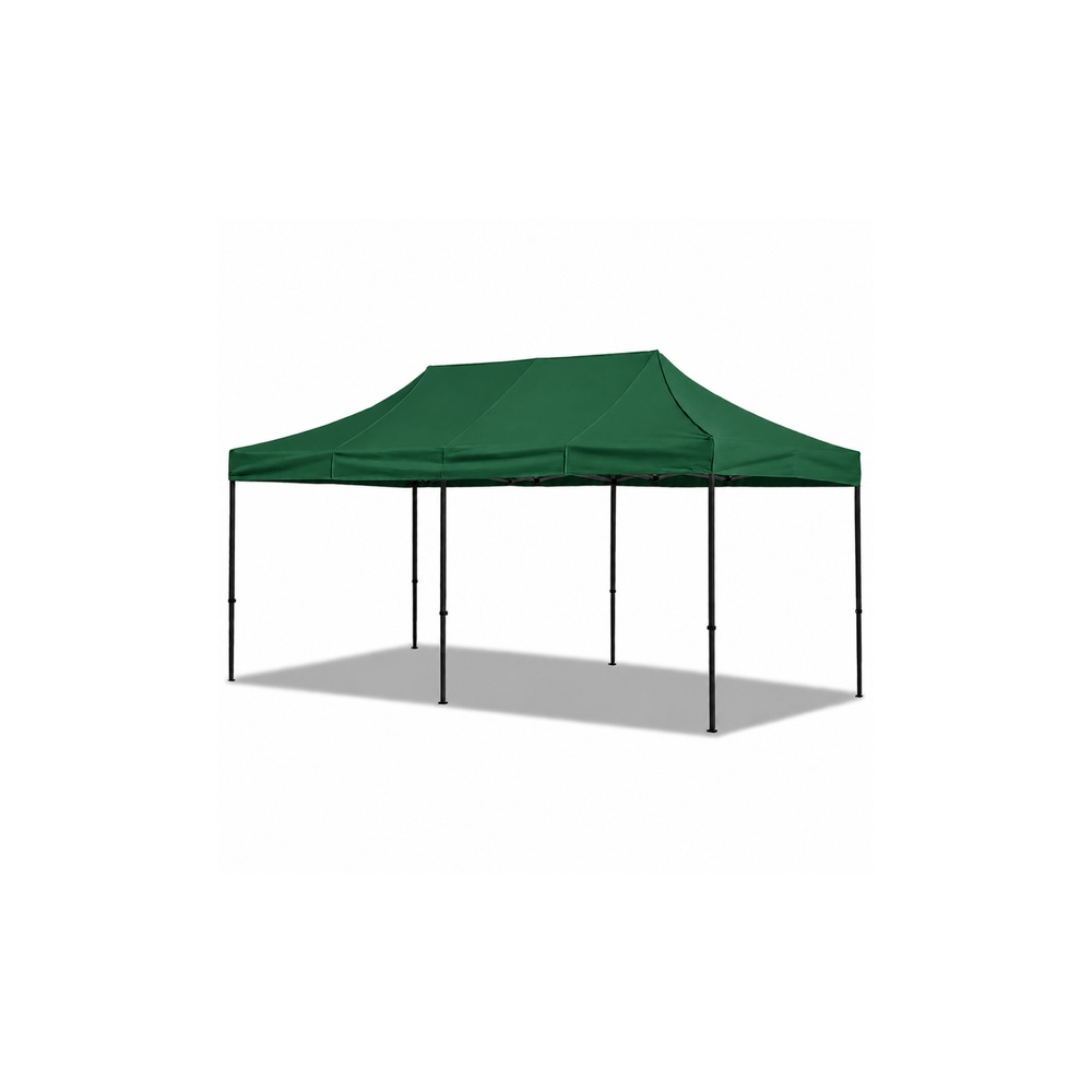 Namiot Ekspresowy Ogrodowy Cateringowy Pawilon Handlowy Zielony 3x6 M