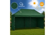 Namiot Ekspresowy Ogrodowy Cateringowy Pawilon Handlowy Zielony 3x6 M