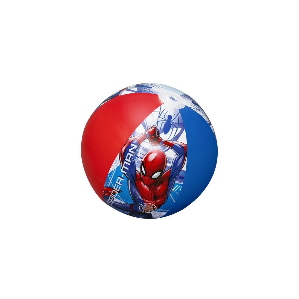 Pripučiamas paplūdimio kamuolys Marvel Spider-Man, 51 cm, Bestway 98002-Žaislai, Lauko žaislai, Pripučiami ratai, žaislai, čiuži