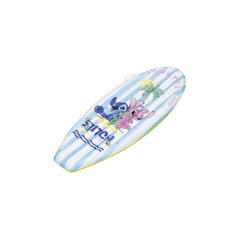 Pripučiama banglentė Surf Rider Disney Stitch Bestway 9104V, 114 cm-Žaislai, Lauko žaislai, Pripučiami ratai, žaislai, čiužiniai