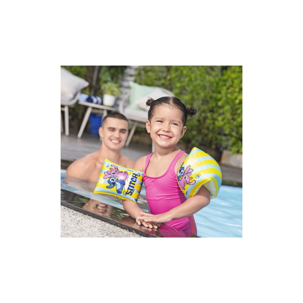 Rękawki Do Pływania Dla Dzieci Żółte Disney Stitch Bestway 9104S