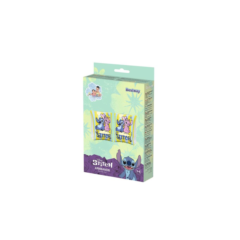 Rękawki Do Pływania Dla Dzieci Żółte Disney Stitch Bestway 9104S