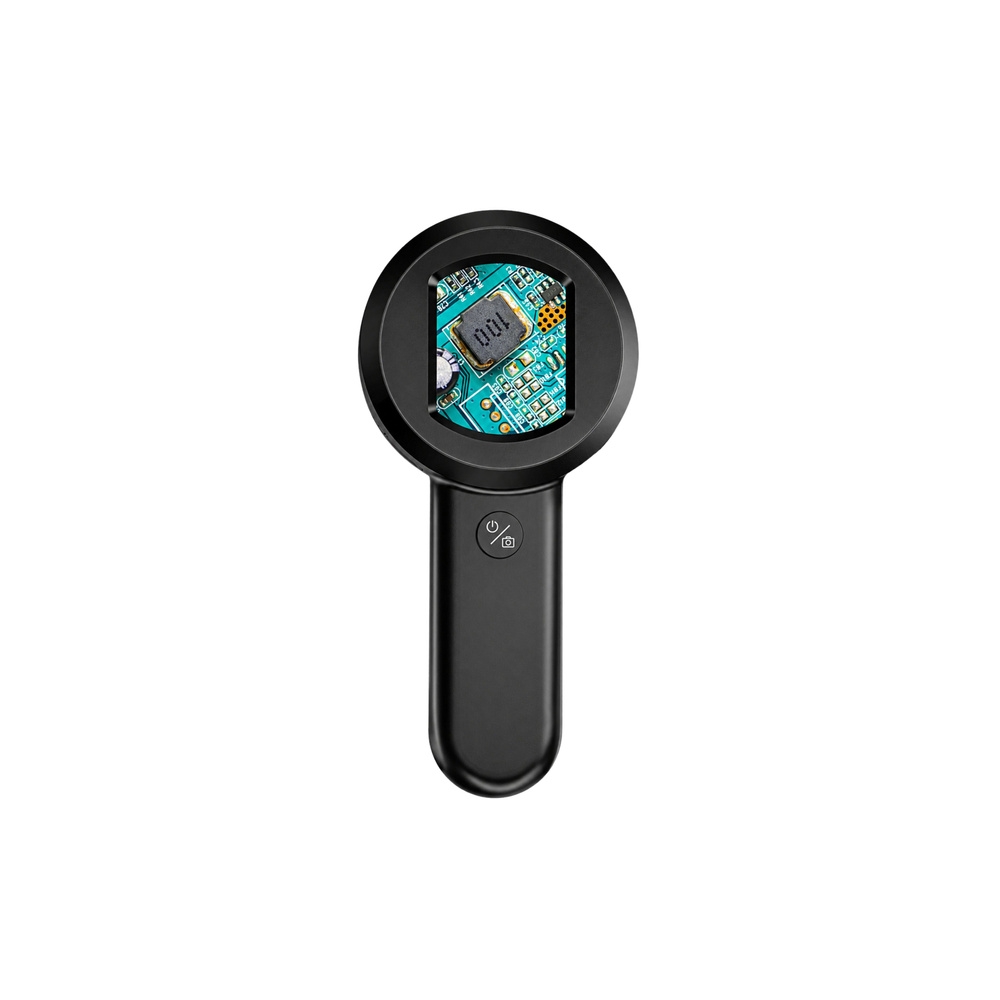 Przenośny Mikroskop Cyfrowy Ręczny Kamera HD 100x Ekran IPS 8 Diod LED