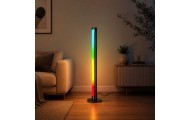 Lampa Podłogowa LED Narożna Stojąca RGB Tryb Muzyczny Aplikacja Pilot 90cm