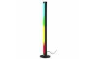 Lampa Podłogowa LED Narożna Stojąca RGB Tryb Muzyczny Aplikacja Pilot 90cm