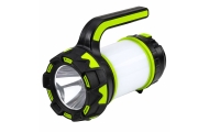 Latarka Lampa LED 2W1 Kempingowa Turystyczna Akumulatorowa Wielofunkcyjna