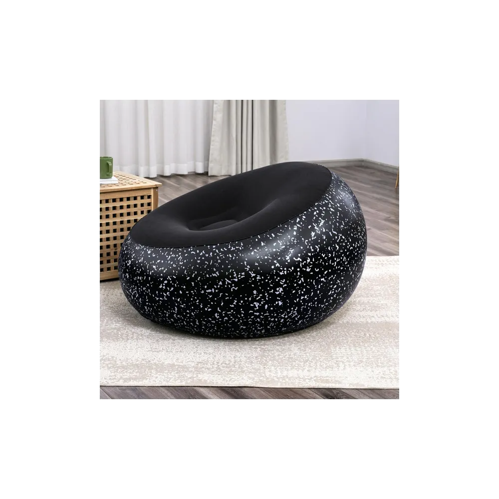 Pripučiamas fotelis Inflate A Chair Bestway 75153, juodas-Vaiko kambariui, Namai, laisvalaikis, turizmas, Pripučiami čiužiniai i
