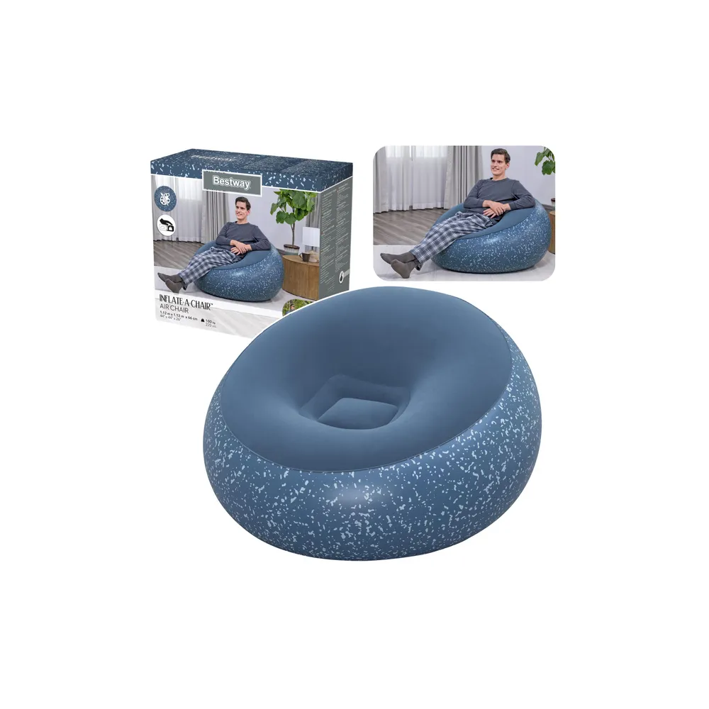 Pripučiamas fotelis Inflate A Chair Bestway Bestway 75154, mėlynas-Vaiko kambariui, Namai, laisvalaikis, turizmas, Pripučiami či