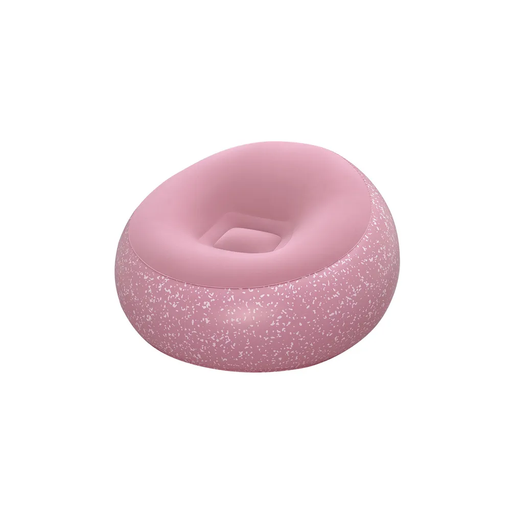 Fotel Dmuchany Siedzisko Różowy Inflate A Chair Bestway 75155