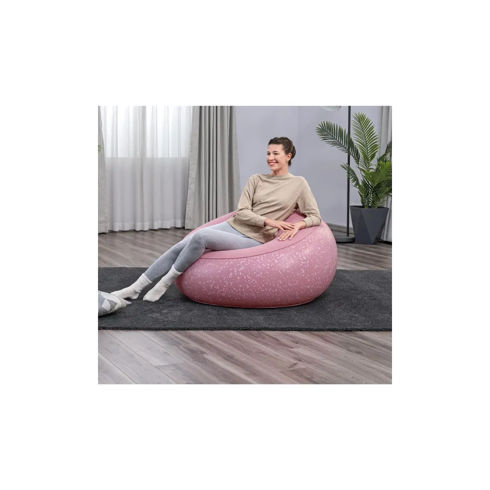 Pripučiamas fotelis Inflate A Chair Bestway 75155, rožinis-Vaiko kambariui, Namai, laisvalaikis, turizmas, Pripučiami čiužiniai 