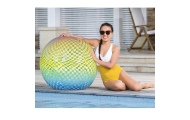 Didelis pripučiamas paplūdimio kamuolys Colorsphere Bestway, 107 cm, 31152-Žaislai, Lauko žaislai, Pripučiami ratai, žaislai, či