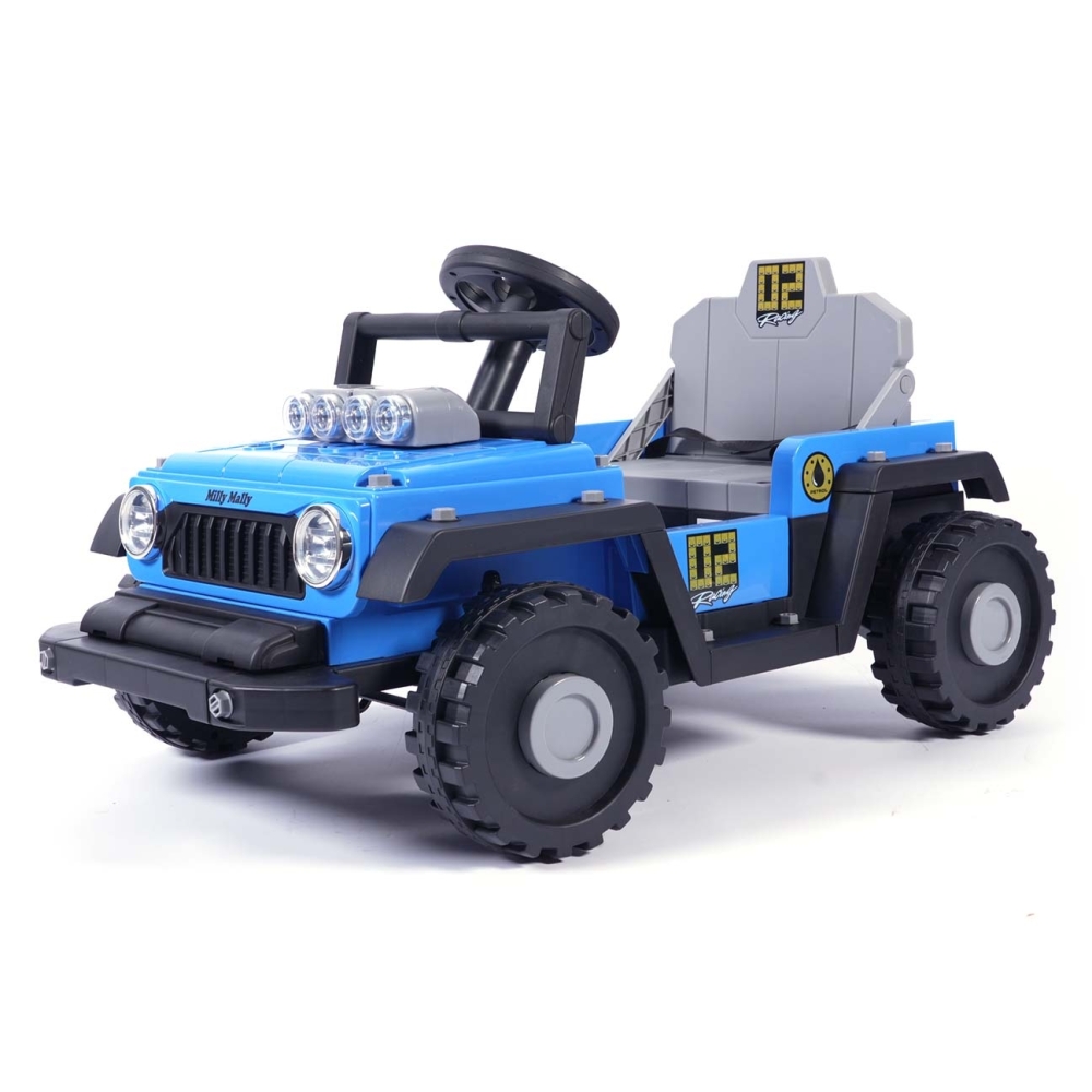 Elektromobilis Prime 2w1, Blue-Elektromobiliai vaikams, Mašinos-e-vaikas