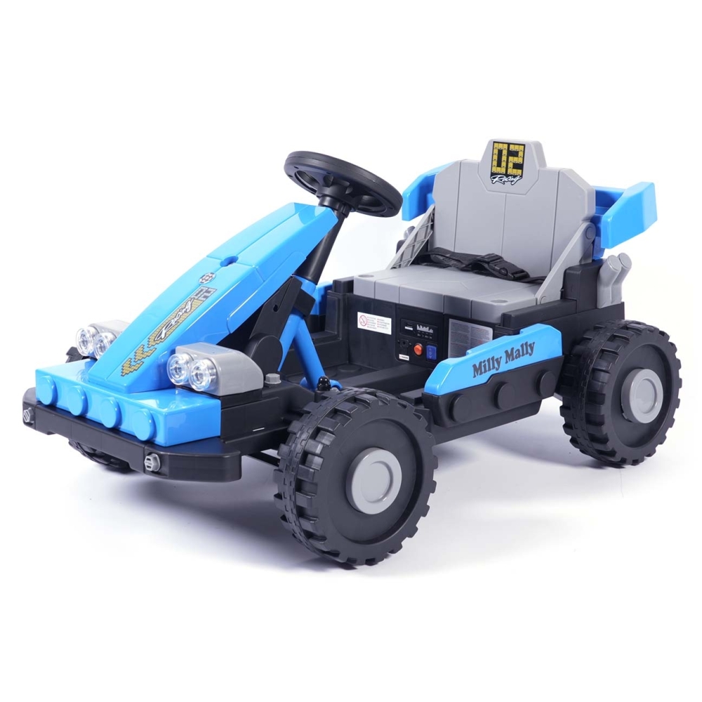 Elektromobilis Prime 2w1, Blue-Elektromobiliai vaikams, Mašinos-e-vaikas