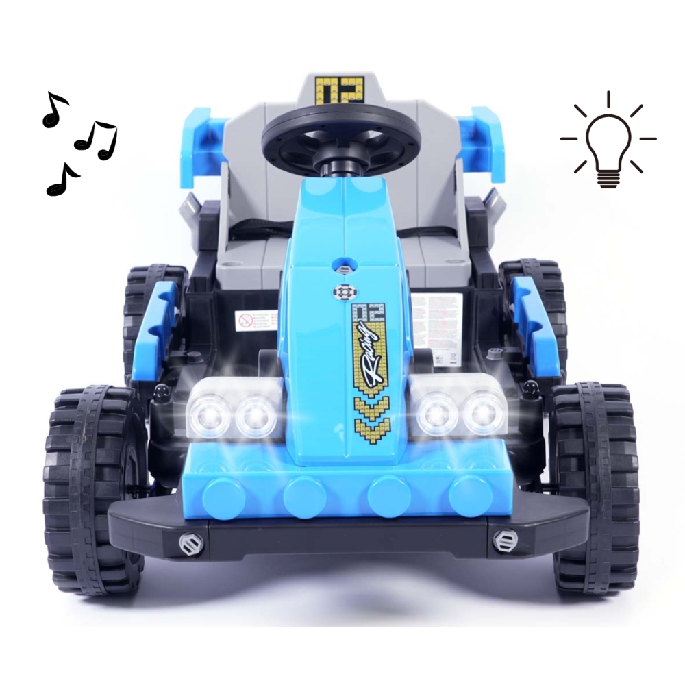Elektromobilis Prime 2w1, Blue-Elektromobiliai vaikams, Mašinos-e-vaikas