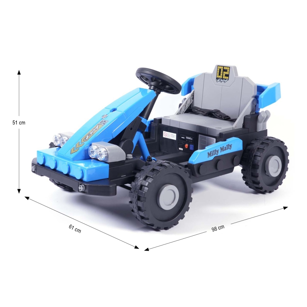 Elektromobilis Prime 2w1, Blue-Elektromobiliai vaikams, Mašinos-e-vaikas