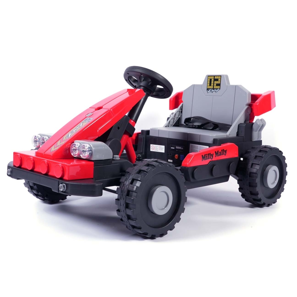Elektromobilis Prime 2w1, Red-Elektromobiliai vaikams, Mašinos-e-vaikas