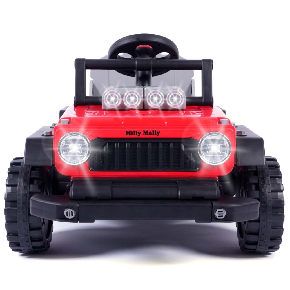 Elektromobilis Prime 2w1, Red-Elektromobiliai vaikams, Mašinos-e-vaikas