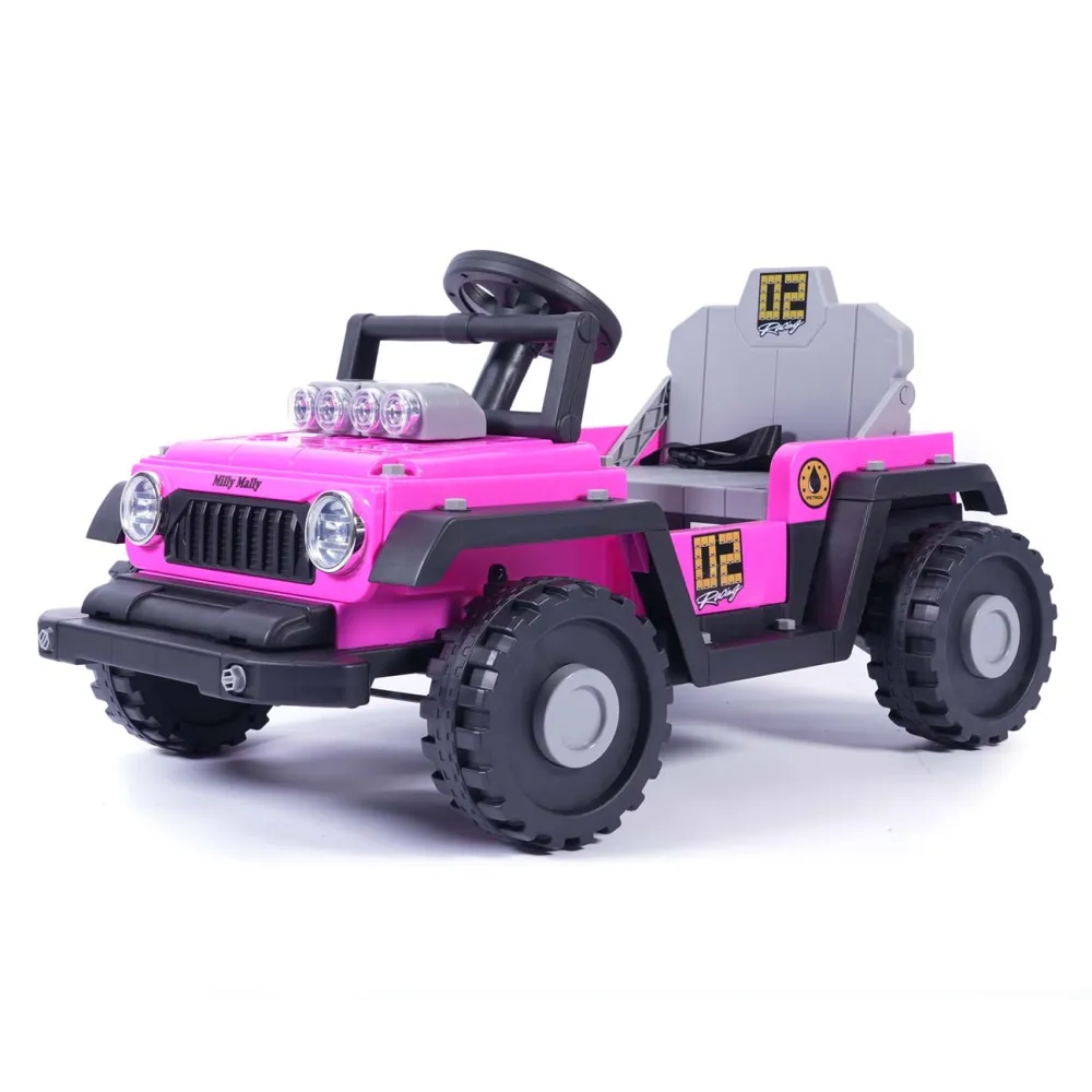 Elektromobilis Prime 2w1, Pink-Elektromobiliai vaikams, Mašinos-e-vaikas
