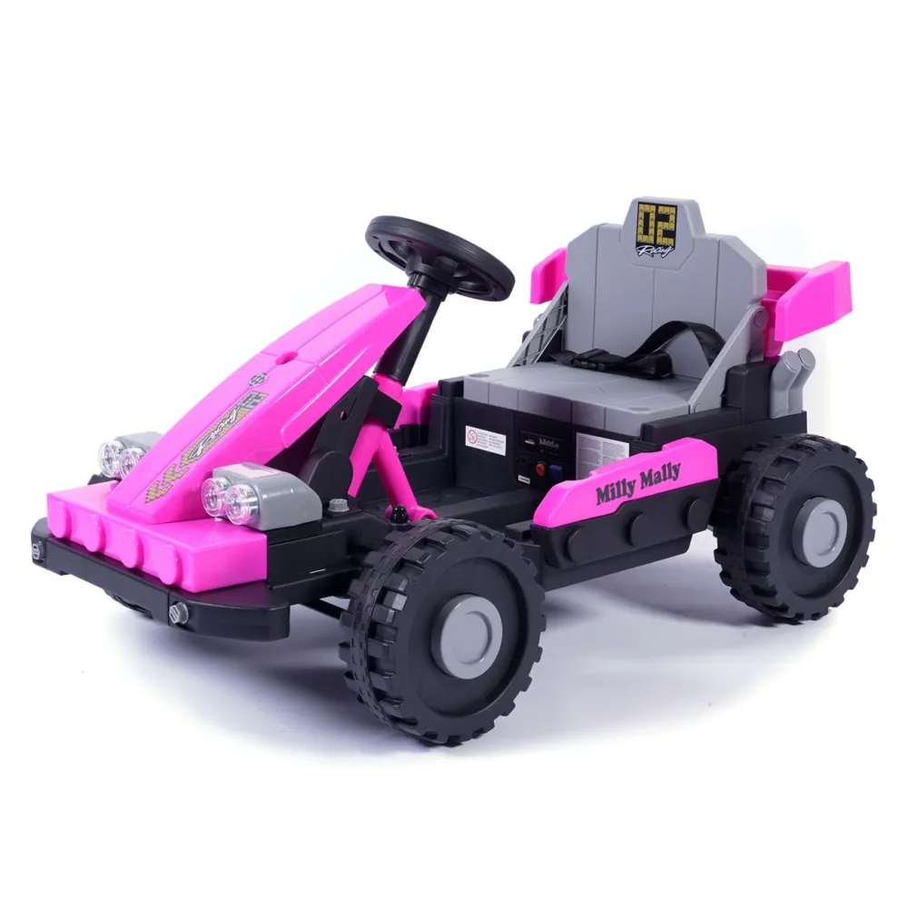 Elektromobilis Prime 2w1, Pink-Elektromobiliai vaikams, Mašinos-e-vaikas