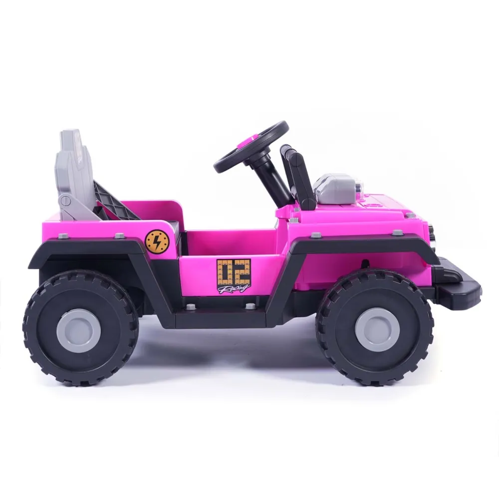 Elektromobilis Prime 2w1, Pink-Elektromobiliai vaikams, Mašinos-e-vaikas
