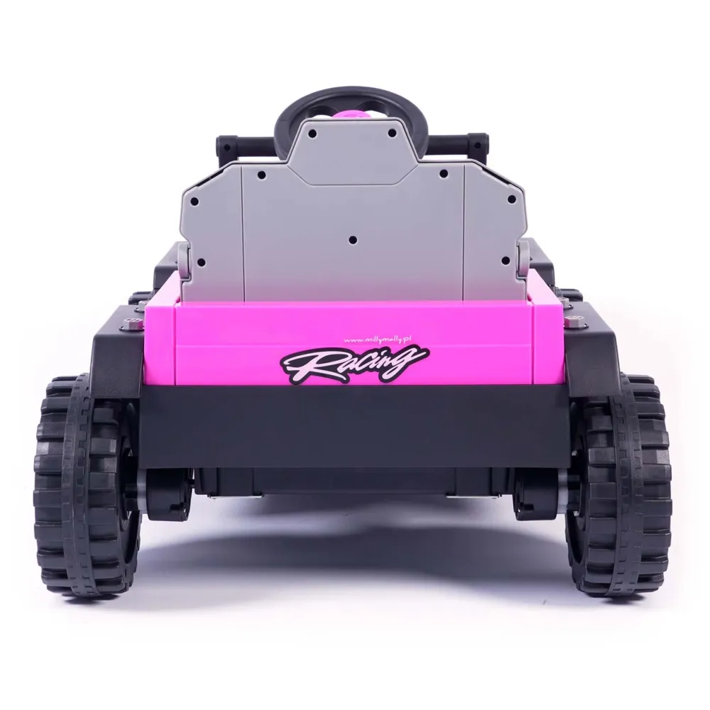 Elektromobilis Prime 2w1, Pink-Elektromobiliai vaikams, Mašinos-e-vaikas